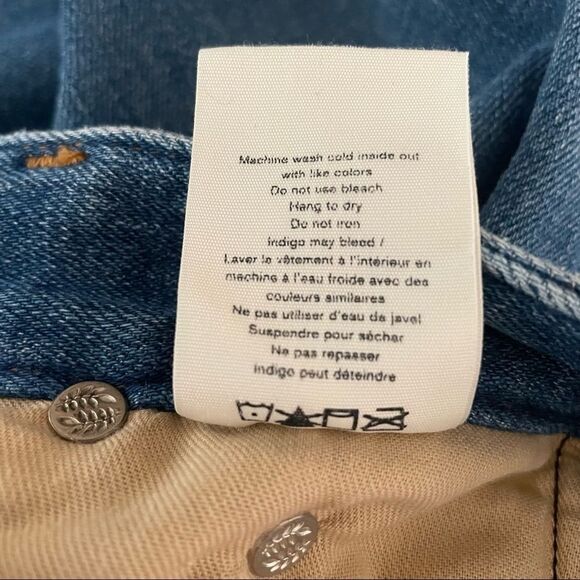 Rag & Bone Super High Rise Clean Dobbie Custom Skirt WDD19F1B20KDDH Size 27 - Picture 8 of 9